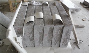 Chinese Cheap Popular Zhangpu Red Granite G648 Pink Polished Kerbstone