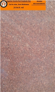 Egyptian Granite Red Hurghada Tiles