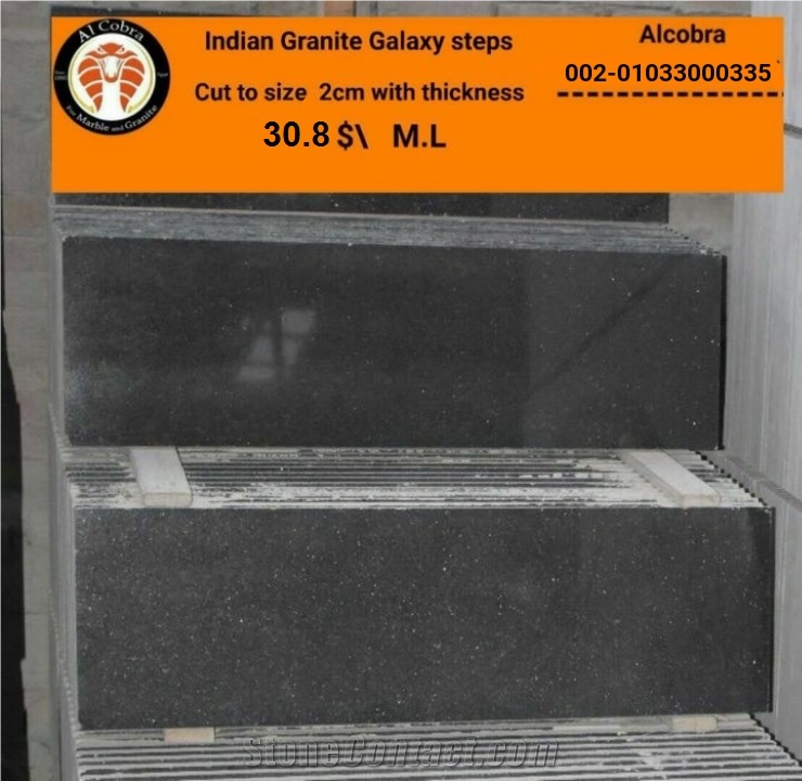 Indian Granite Galaxy Steps