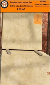 Sunny Marble Tiles