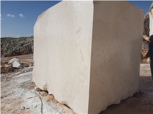Antalya Beige with Fossils Marble Block