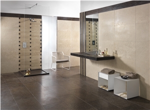 Rectangular Drop-In Marble Bathroom Sink