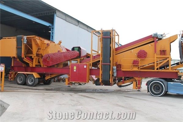 Mobile Crushing and Screening Plant for Hard Material General 800