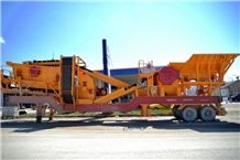Mobile Stone Crushing Plant for Hard Material General 640