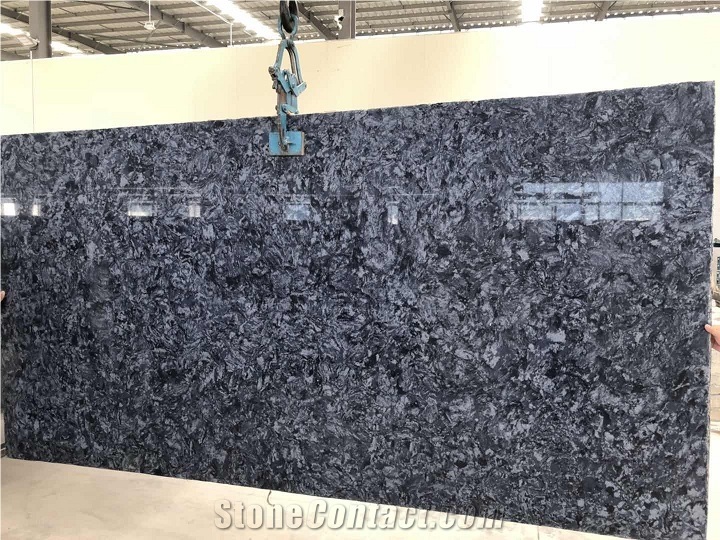 Blue Quartz Slabs Solid Surface Quartz Stone