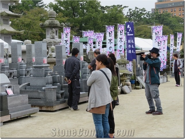 Oshima Ishi Japanese Style Tombstones