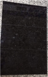 Angola Black Granite Slabs & Tiles, Black Angola Granite Antique Black