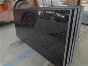 Angola Black Granite Slabs & Tiles, Black Angola Granite Antique Black
