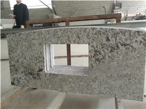 Bianco Antico Potiguar Aran White Granite Kitchen Countertops