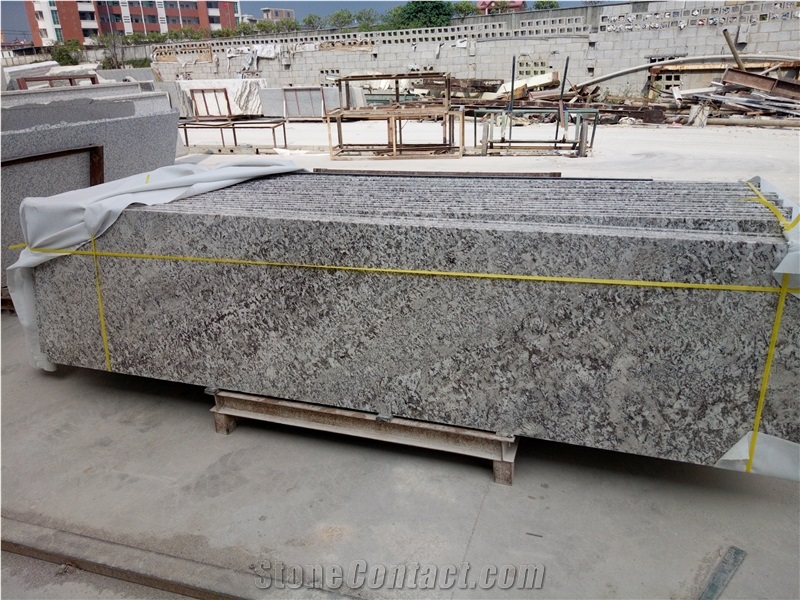 Bianco Antico Potiguar Aran White Granite Kitchen Countertops