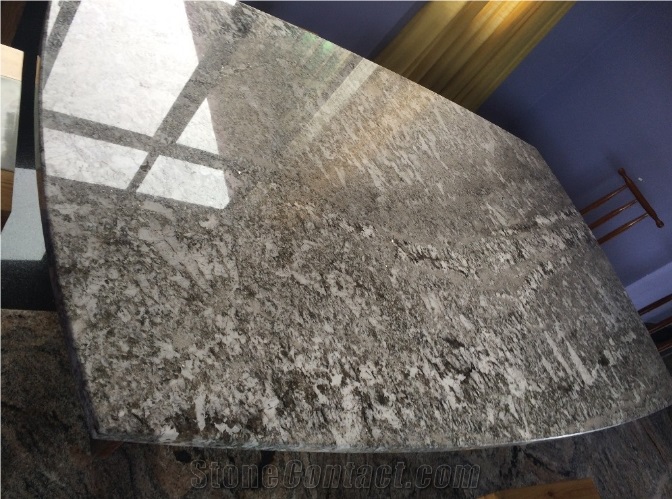 Bianco Antico Potiguar Aran White Granite Kitchen Countertops