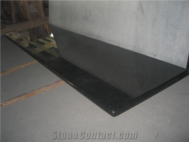 Black Galaxy Granite Kitchen Countertops