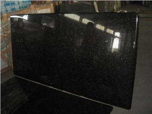 Black Galaxy Granite Kitchen Countertops