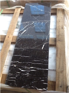 China Nero St Laurent 10mm Brown Black Grey Marble Tile