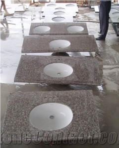 G664 Red Granite Countertops