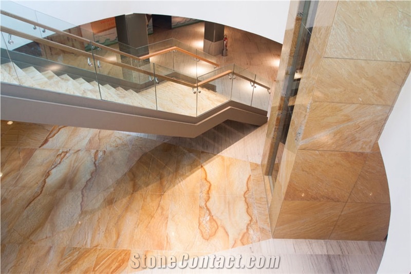 Golden Yellow Macaubas Giallo Macaubas Sao Tome Yellow Bamboo Quartzite