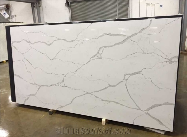 Calacatta Quartz Slab,Tiles,Polished,Solid Surface,Engineered Stone
