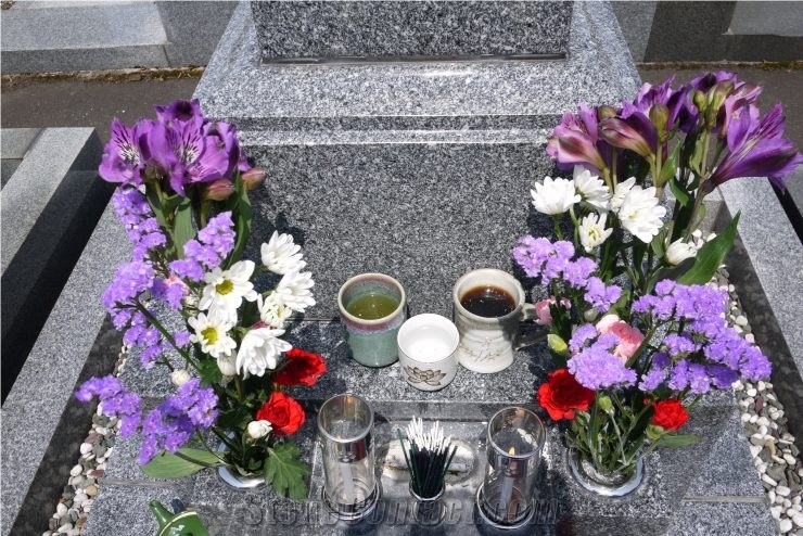 Granite Japanese Style Tombstones