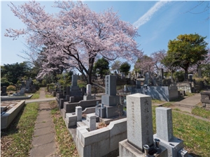 Granite Japanese Style Tombstones