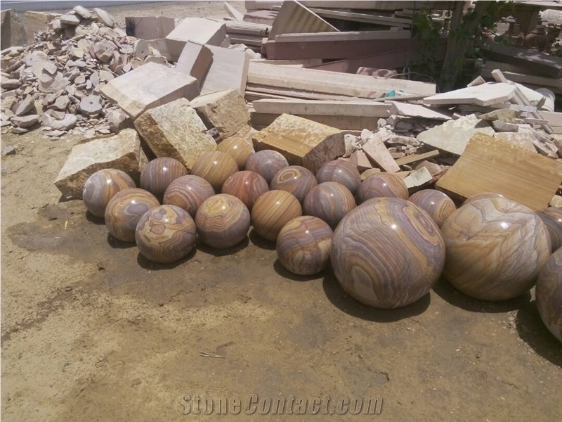 Balls/Sphere in Rainbow Sandstone