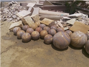 Balls/Sphere in Rainbow Sandstone