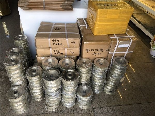 Marble Profile Diamond Cutting Wheels to Shape Stone Edge Grinding Tool