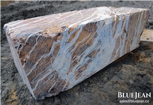 Bluejean Marble, Blue Jeans Marble Block