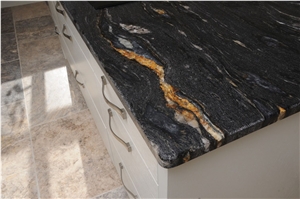 Magma Gold Granite Kitchen Countertop
