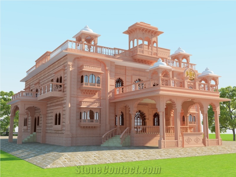 Stone Elevation Jodhpur Sandstone Tiles