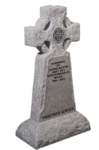 Celtic Gravestone, Engraved Tombstones