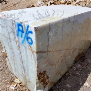 Aqua Verde Onyx Block