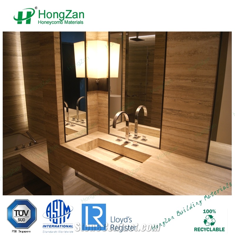 Bathroom Stone Honeycomb Panel