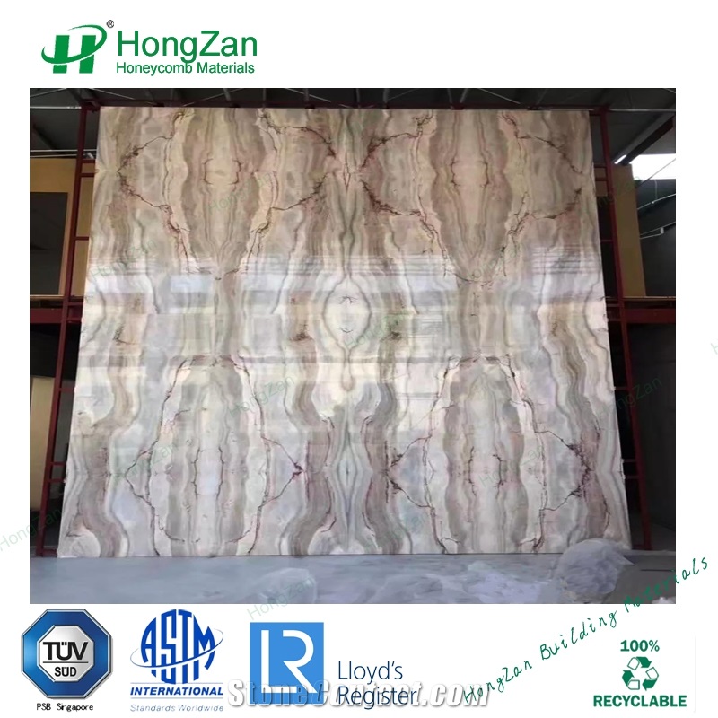 Stone Honeycomb Board Background Wall Natural Stone Honeycomb Panels