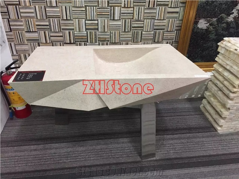 White Onyx Basin White Tiger Onyx Basin&Sinks