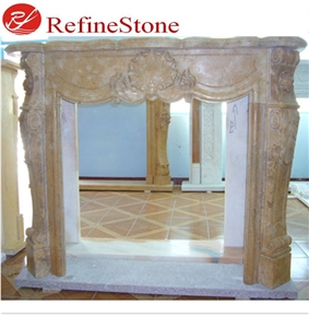 Wholesale Marble Fireplace Mantle Fireplace Surround