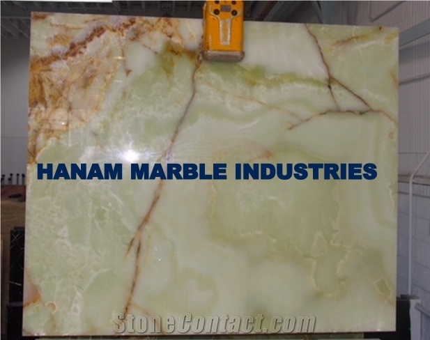 Light Green Onyx, Pakistan Light Green Onyx Tile & Slabs,