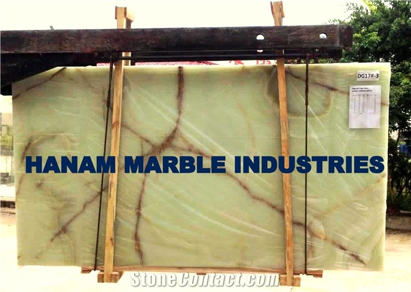Light Green Onyx, Pakistan Light Green Onyx Tile & Slabs,