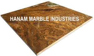Multi Brown Onyx, Pakistan Multi Brown Onyx Tile and Slabs