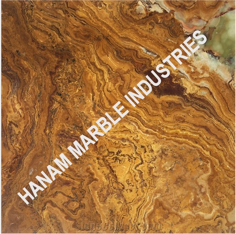 Multi Brown Onyx, Pakistan Multi Brown Onyx Tile and Slabs