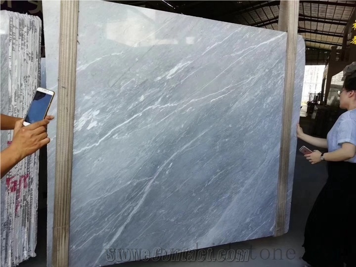 Maserati Grey Marble Jumbo Slabs,Carrara Grey Marble Wall Cladding