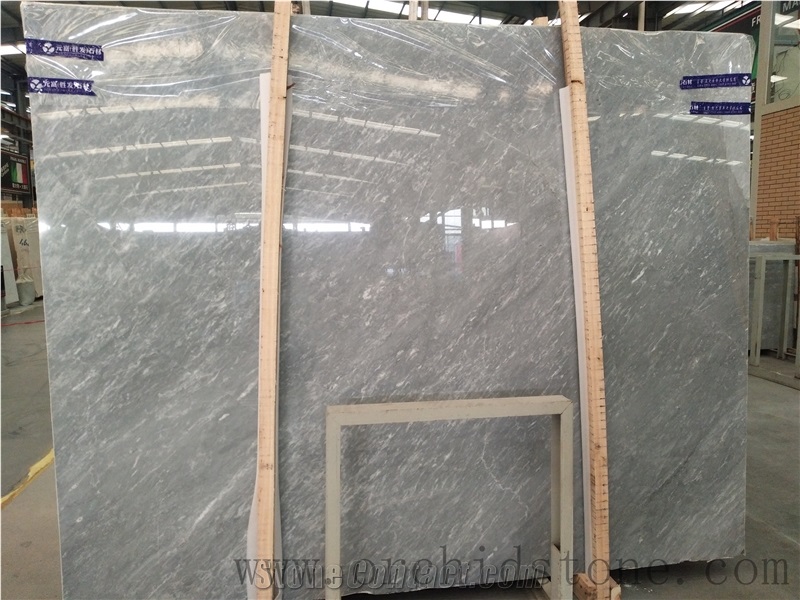 Polished Maserati Grey Marble Jumbo Slabs,Carrara Grey Flooring Paver