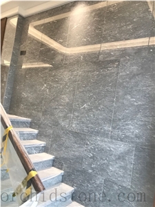 Polished Maserati Grey Marble Jumbo Slabs,Carrara Grey Flooring Paver