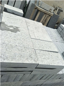 China Blue Stone Tiles Longyan Finishing Chiseled Jining Jiaxiang