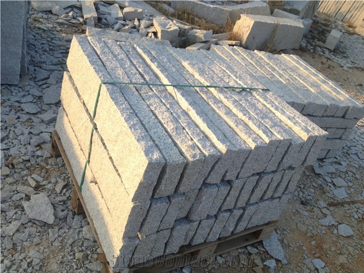 Handmade Palisades in Grey Granite,G341/G375/G602/G603,Natural Split