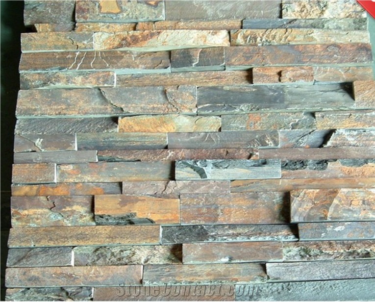 Rustic Slate Cultural Stone.Cultuered Rusty Ledge,Factory Direct Sale