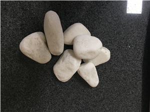 Artificial White Pebble Stone for Wall Decoration