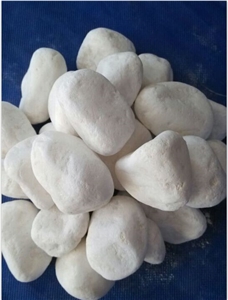 Artificial White Pebble Stone for Wall Decoration