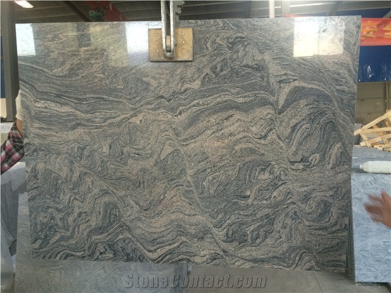 Chinese Polished Juparana Granite Stone for Flooring Slabs & Tiles, China Grey Granite