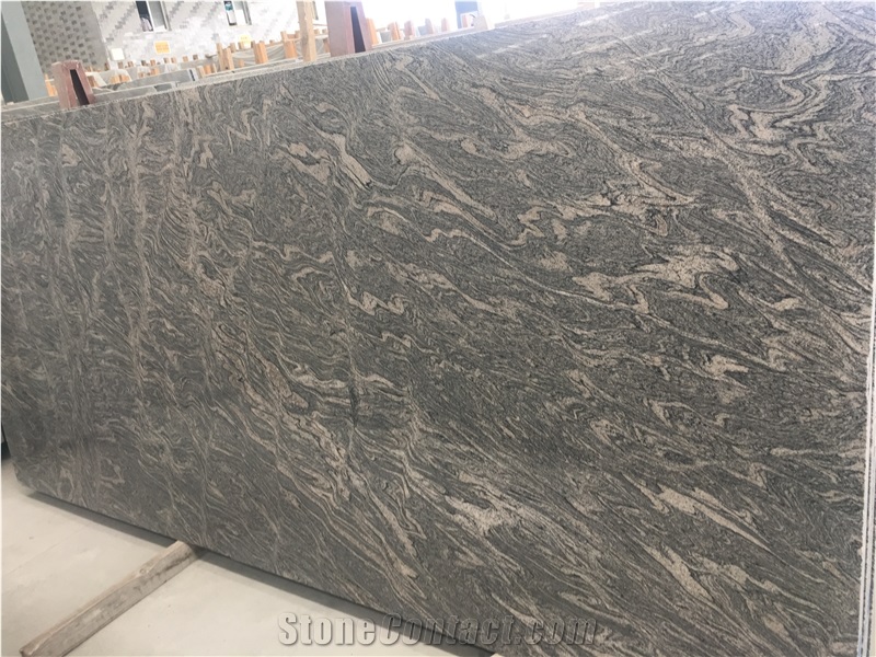 Chinese Polished Juparana Granite Stone for Flooring Slabs & Tiles, China Grey Granite