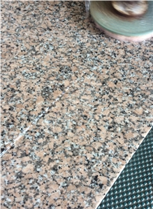 Chinese Polished Rosy Pink Granite Stone Tiles